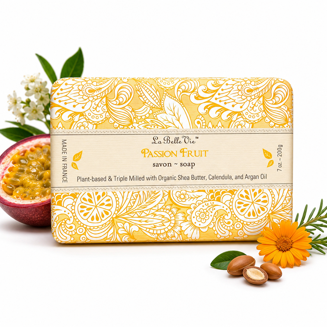 La Belle Vie Passion Fruit Soap – 7 oz / 200 g